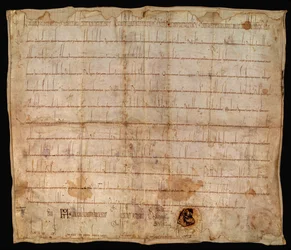 Emperor Louis the Pious Takes the Monastery of Ellwangen Under His Protection in 814